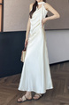 Acetate Satin Off-White Skirt for Women Summer 2025 New Style High-End Temperament Slim A-Line Long Skirt Hip Fishtail Skirt