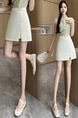 In Stock New Pale Yellow Chinese Style Retro A-Line Skirt Women's 2025 Sprig/Summer New Type Hip Skirt Ethnic Style Short Skirt Women