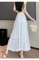 Elegant White Chiffon Skirt – Perfect for Summer Style