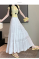 Elegant White Chiffon Skirt – Perfect for Summer Style