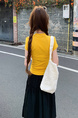 Real Shot Thread 210G Short-Sleeved T-shirt Women's Summer 2025 New Short Slim Fit Rhinestone Round Neck Korean Style Top - Yellow