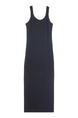 Black Vest Dress Women's Summer 2025 New Korean Style Retro Design Long Skirt Temperament Waist-Controlled Skirt