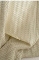 Women's Fashionable Slim-Fit Top with Sleeves T-shirt Knitwear Summer New Holiday in Light Beige