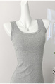 Real Shot French Gray Vest Dress Women's Summer New Small Waist Slimming Temperament Hot Girl Dress in Light Gray