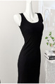 Real Shot French Gray Vest Dress Women's Summer New Small Waist Slimming Temperament Hot Girl Dress in Black