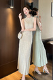 Ivory 2025 Summer New French Style Classic Style Heavy Industry Beads Sleeveless Vest Waist Trimming Knitted Dress Temperament Long Dress