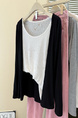 Real Shot of Summer Thin Sun-Proof Cardigan Jacket for Women in Black, Korean Style Casual Versatile Long-Sleeved Lazy Chic Tops