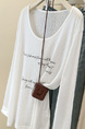 Real Shot of Korean High-End Thin and Slightly Transparent Long-Sleeved T-Shirt for Women in Summer in White, Korean Style Outer Wear, Loose Air-Conditioning Top