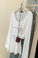 Real Shot of Korean High-End Thin and Slightly Transparent Long-Sleeved T-Shirt for Women in Summer in White, Korean Style Outer Wear, Loose Air-Conditioning Top