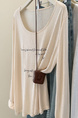Real Shot of Korean High-End Thin and Slightly Transparent Long-Sleeved T-Shirt for Women in Summer in Beige, Korean Style Outer Wear, Loose Air-Conditioning Top