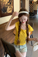 Real Shot Short-Sleeved T-shirt Summer 2025 New Trendy Back Opening Short Slim Round Neck Top Korean Style Women's Clothing Yellow