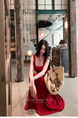 Zhou Zhang Chapter Rose Fu Flower Set French Style Vintage Strap Red Dress Sleeveless Slim Fit Slimming Elegance Long Skirt Summer