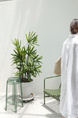 Student Korean Version of Long-Sleeved Shirt Dress for Women in White, Medium-Length, Loose and Slim, Lazy Shirt